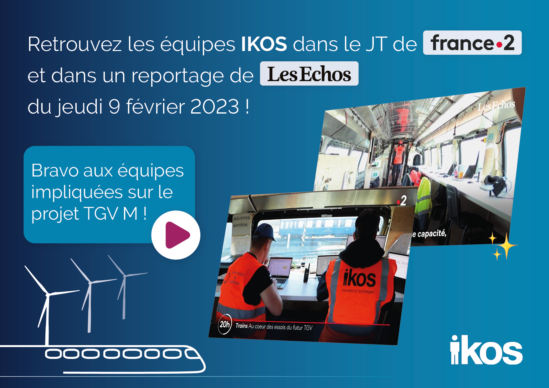 IKOS reportages France2 Les Echos