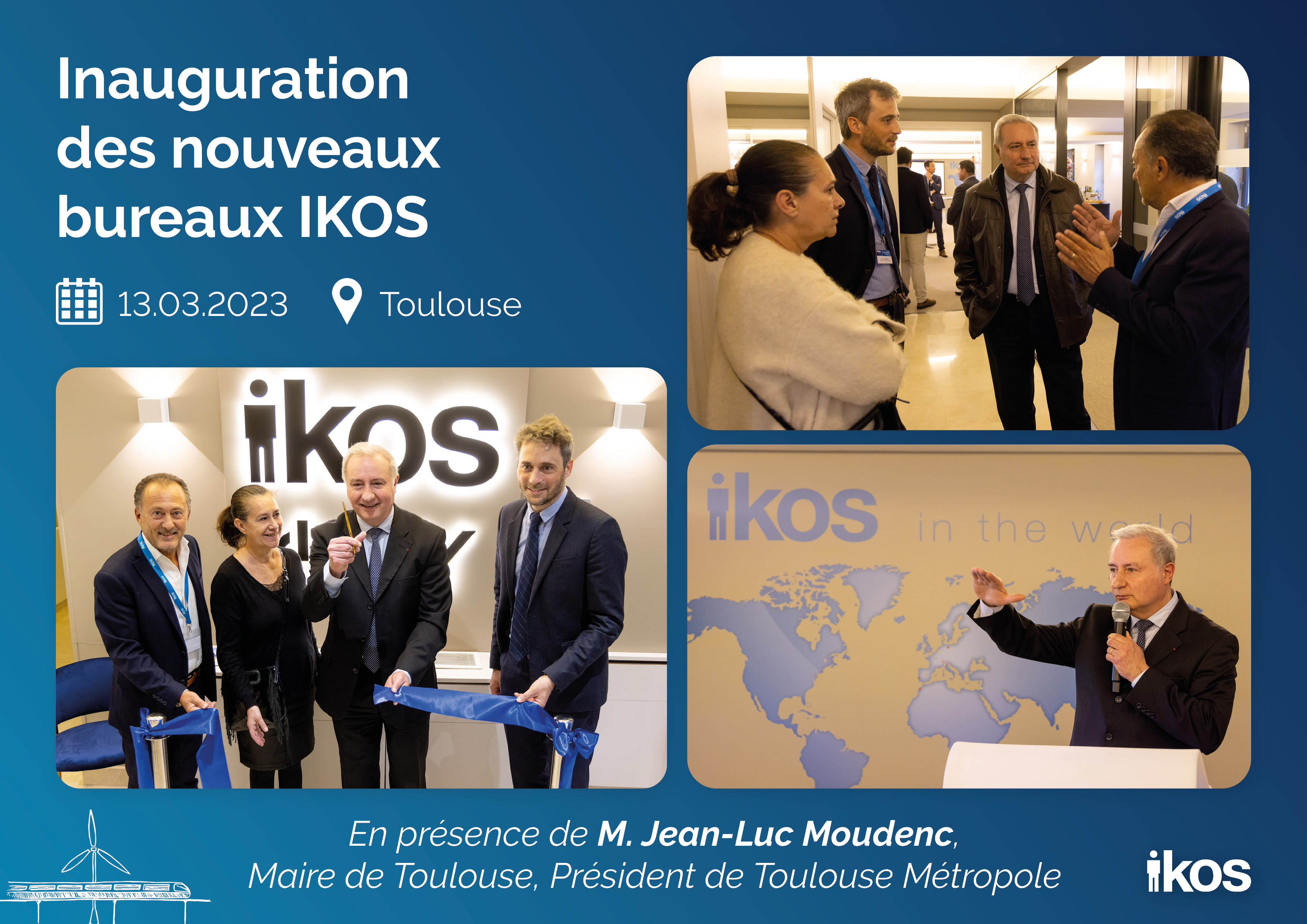 Inauguration bureaux Toulouse